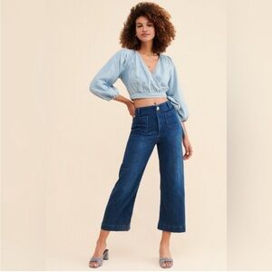 Pilcro Skipper wide leg Jeans